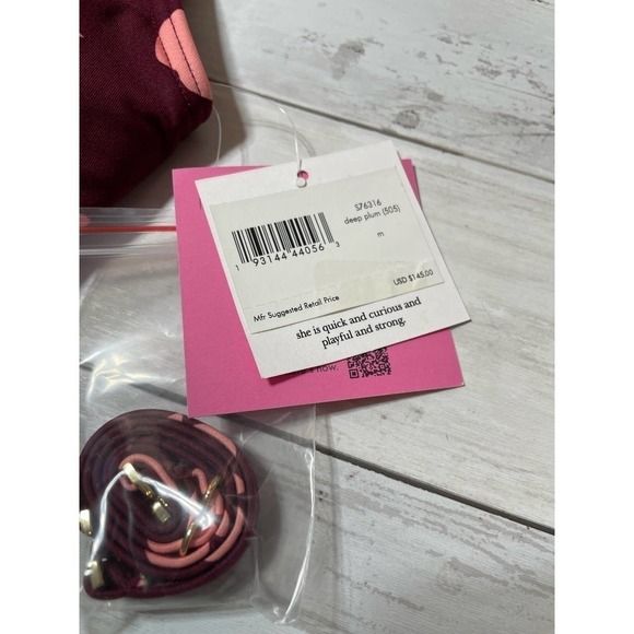 Kate Spade New York  Apple Toss Bunny Tie One Shoulder One-Piece - Picture 9 of 11